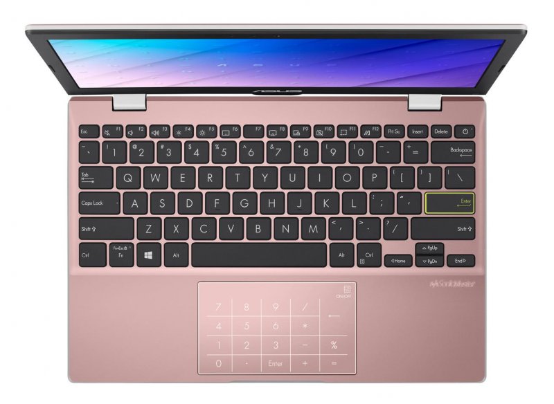 ASUS Laptop E210MA - 11,6" HD/ Celeron N4020/ 4GB/ 64G eMMC/ W10 Home in S Mode (Rose Gold/ Plastic) - obrázek č. 4