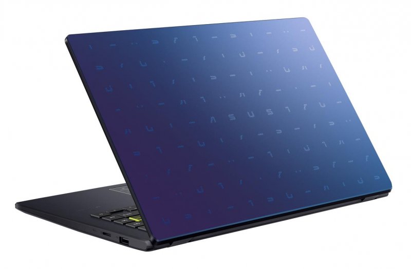 ASUS Laptop E410MA - 14" FHD/ Celeron N4020/ 4GB/ 128GB SSD/ W10 Home in S Mode (Peacock Blue/ Plastic) - obrázek č. 6
