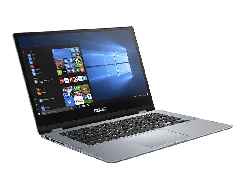ASUS Vivobook Flip TP412FA - 14" FHD/ IPS/ Touch/ i5-10210U/ 8GB/ 512GB SSD/ W10 Home (GalaxBlue/ Aluminum) - obrázek č. 1