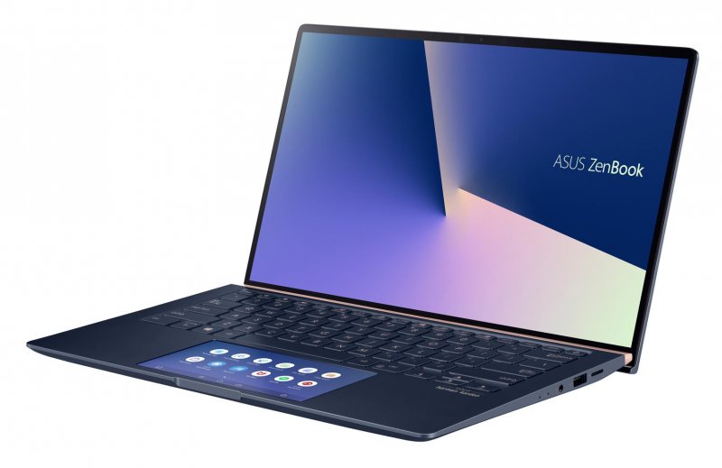 ASUS Zenbook UX434FQ - 14" FHD/ IPS/ Core i5-10210U/ 8GB/ 512GB SSD/ MX350/ W10 Home (Royal Blue/ Aluminum) - obrázek č. 2