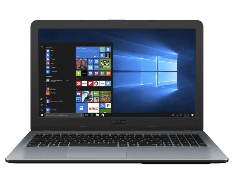 ASUS Laptop X540BA - 15,6" FHD/ AMD A4-9125 / 4GB/ 1TB HDD/ W10 Home (Silver Gradient/ Plastic) - obrázek produktu