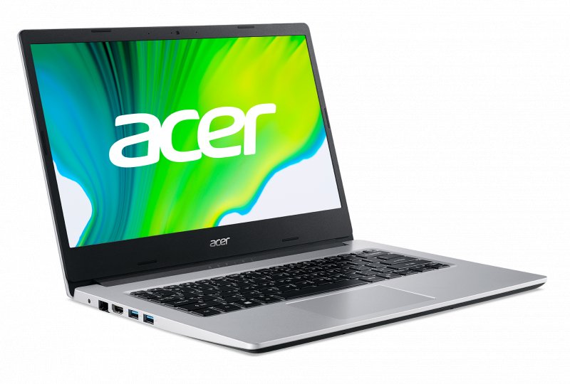 Acer Aspire 3 - 14"/ ATH3050U/ 2*4G/ 256SSD/ W11 stříbrný - obrázek č. 1
