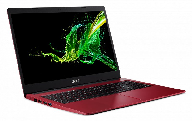 Acer Aspire 3/ A315-34/ N4120/ 15,6"/ FHD/ 4GB/ 128GB SSD/ UHD 600/ W10S/ Red/ 2R - obrázek č. 1