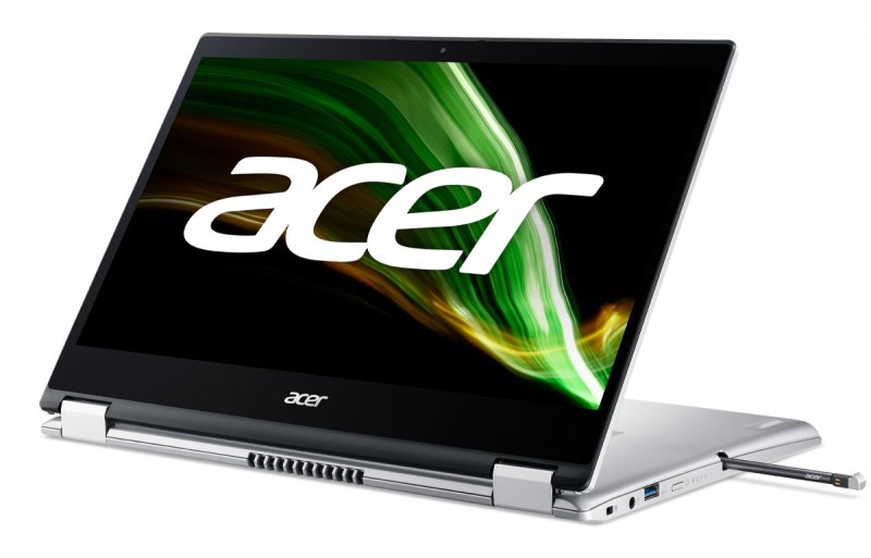 Acer Spin 1/ SP114-31N/ N6000/ 14"/ FHD/ 8GB/ 256GB SSD/ UHD/ W11H/ Silver/ 2R - obrázek č. 3