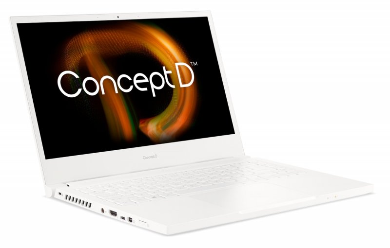 Acer ConceptD 3/ CN314-73G-77W0/ i7-11800H/ 14"/ FHD/ 16GB/ 1TB SSD/ RTX 3050 Ti/ W11P/ White/ 3R - obrázek č. 1
