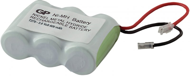 Dobíjecí Ni-MH baterie 3.6 V 600 mAh 1-Blistr - obrázek č. 1