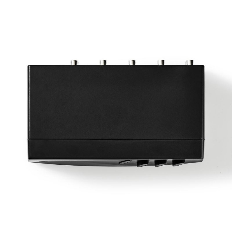 Analogový Audio Přepínač | 4 Porty port(s) | Vstupní konektor: 4x (2x RCA Zásuvka) | Výstupní konektor: 1x (2x RCA Zásuvka) / 1x - obrázek č. 3