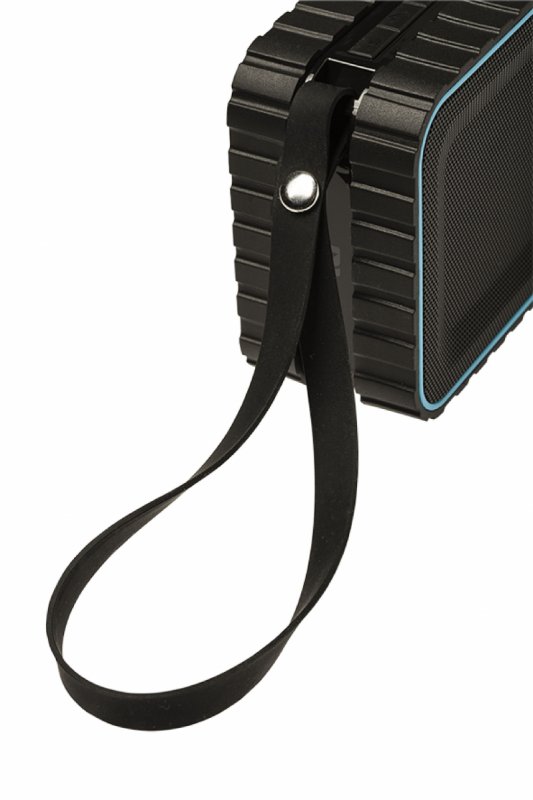 Bluetooth Reproduktor 2.0 Explorer 3 W Vestavěný mikrofon Černá/Modrá - obrázek č. 7