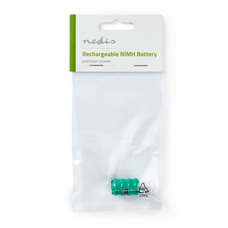 Dobíjecí Ni-MH baterie | 4.8 V | 80 mAh | Pájecí Kolík | 1-Polybag - obrázek produktu