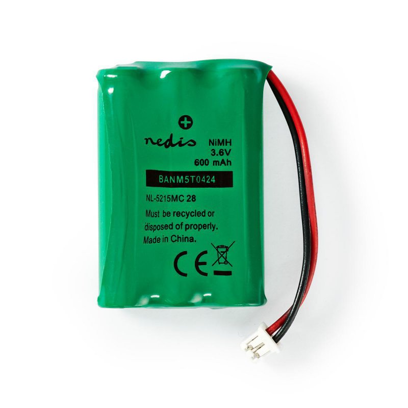 Dobíjecí Ni-MH baterie | 3.6 V DC  BANM5T0424 - obrázek produktu