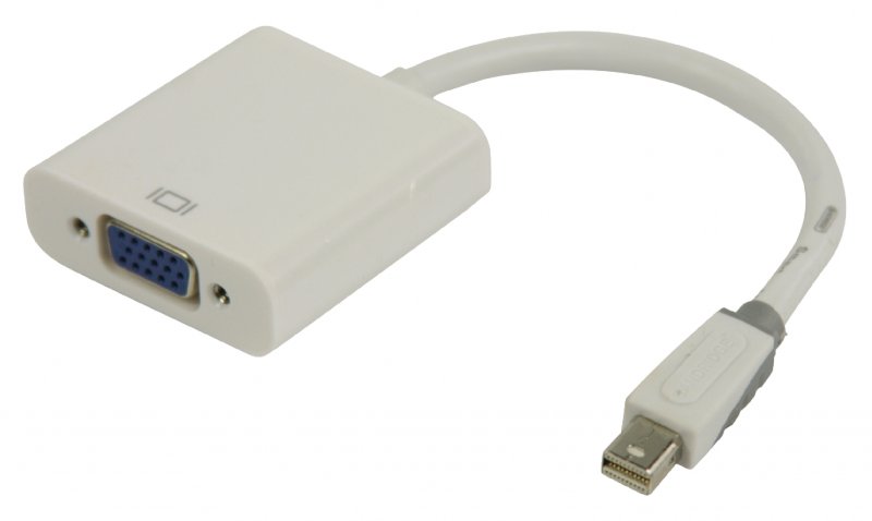 Kabel Mini DisplayPort Mini DisplayPort Zástrčka - VGA Zásuvka 0.20 m Bílá BBM37850W02 - obrázek č. 2