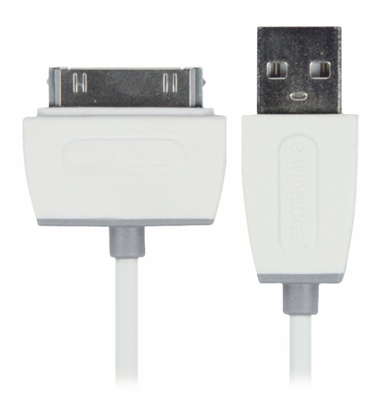 Synchronizační a Nabíjecí Kabel Apple Dock 30kolíkový - USB A Zástrčka 1.00 m Bílá - obrázek č. 2