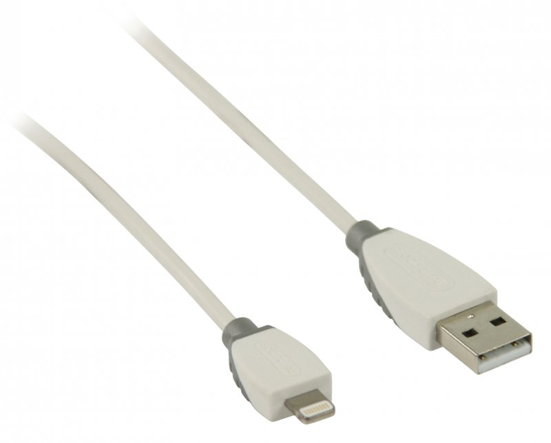 Synchronizační a Nabíjecí Kabel Apple Lightning - USB A Zástrčka 2.00 m Bílá - obrázek č. 3