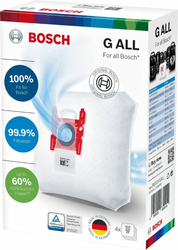 Sáček do Vysavače Bosch Type G BBZ41FGALL - obrázek produktu