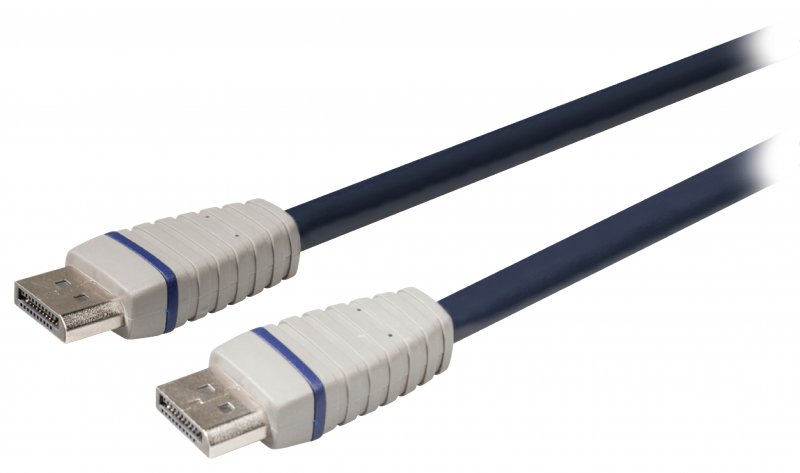 Kabel DisplayPort DisplayPort Zástrčka - DisplayPort Zástrčka 5.00 m Modrá - obrázek č. 1