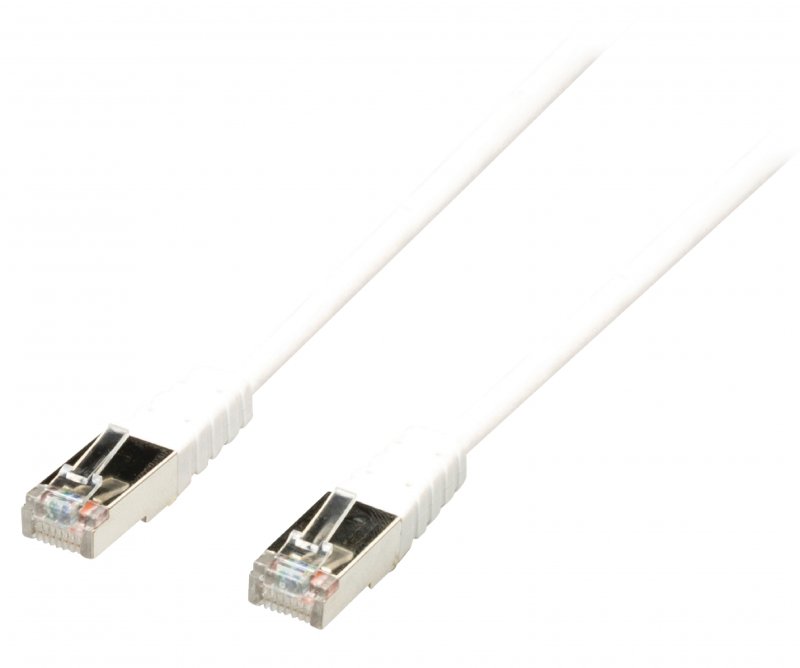 Síťový Kabel CAT6 F/UTP RJ45 (8P8C) Zástrčka - RJ45 (8P8C) Zástrčka 0.50 m Bílá - obrázek č. 2