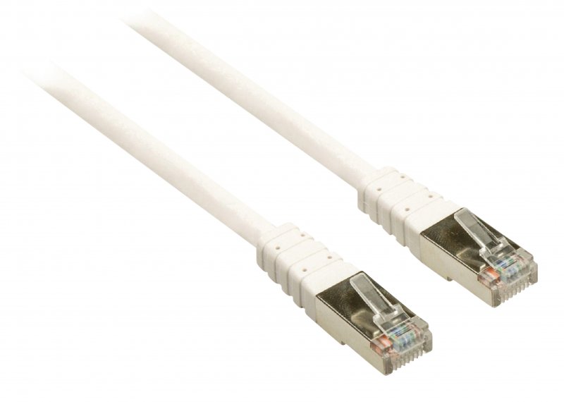 Síťový Kabel CAT6 F/UTP RJ45 (8P8C) Zástrčka - RJ45 (8P8C) Zástrčka 10.0 m Bílá - obrázek č. 2