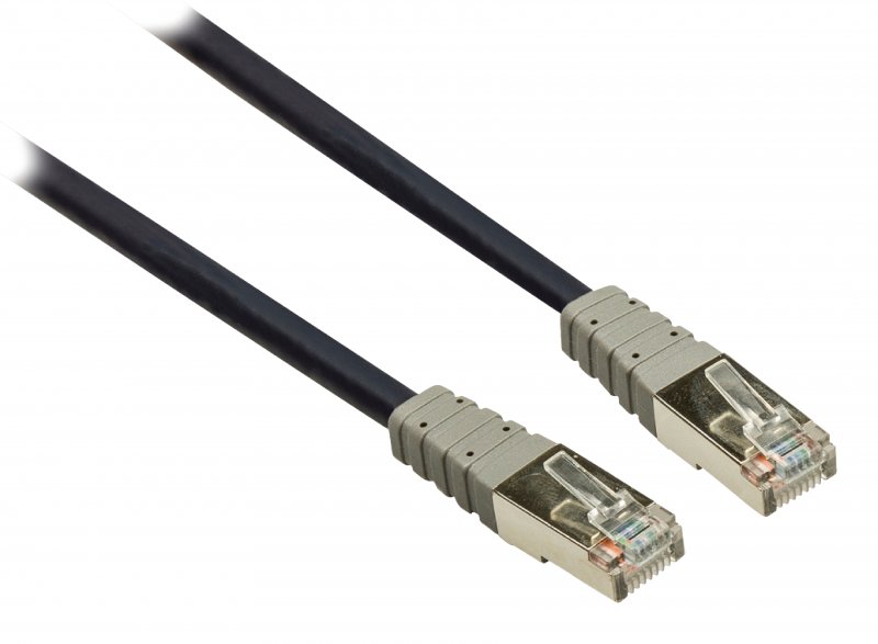 Síťový Kabel CAT6 F/UTP RJ45 (8P8C) Zástrčka - RJ45 (8P8C) Zástrčka 0.50 m Modrá - obrázek č. 2