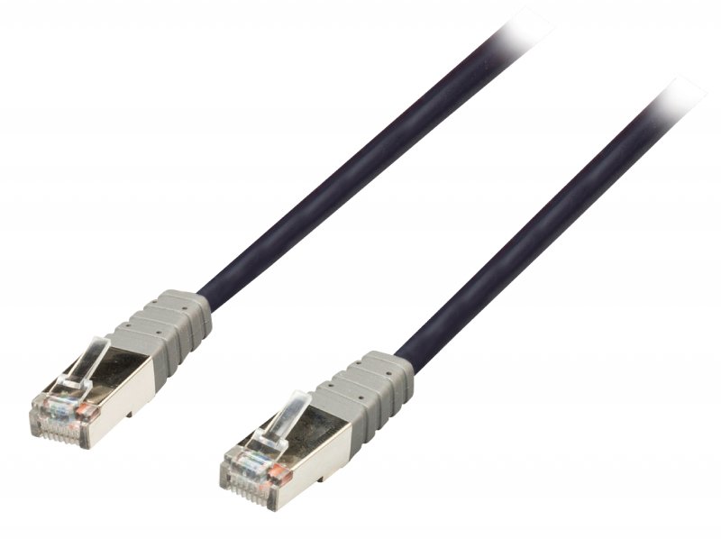 Síťový Kabel CAT6 F/UTP RJ45 (8P8C) Zástrčka - RJ45 (8P8C) Zástrčka 0.50 m Modrá - obrázek č. 1