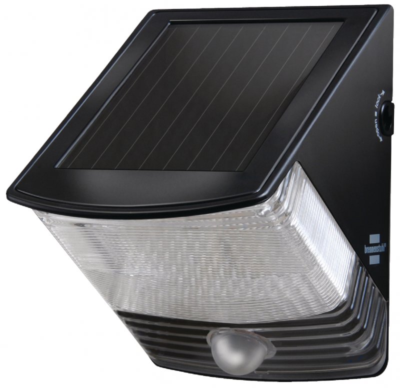 Solární Nástěnné Svítidlo 2 LED Černá BN-0821 - obrázek produktu