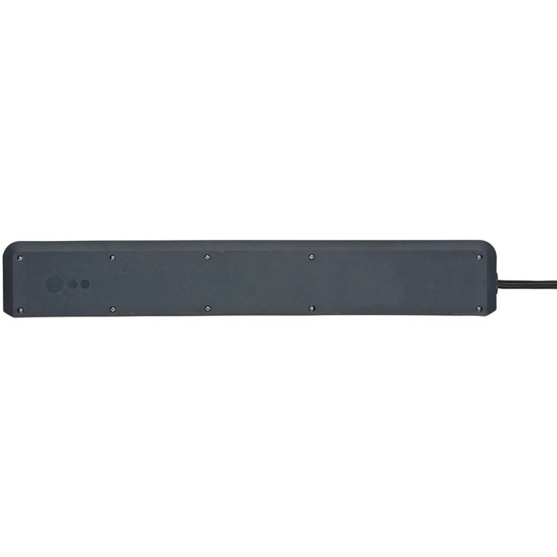 Secure-Tec, 6cestný prodlužovací kabel s přepěťovou ochranou a funkcí Main-Follow (3m kabel a vypínač) TYPE F BN-1159490966 - obrázek č. 2