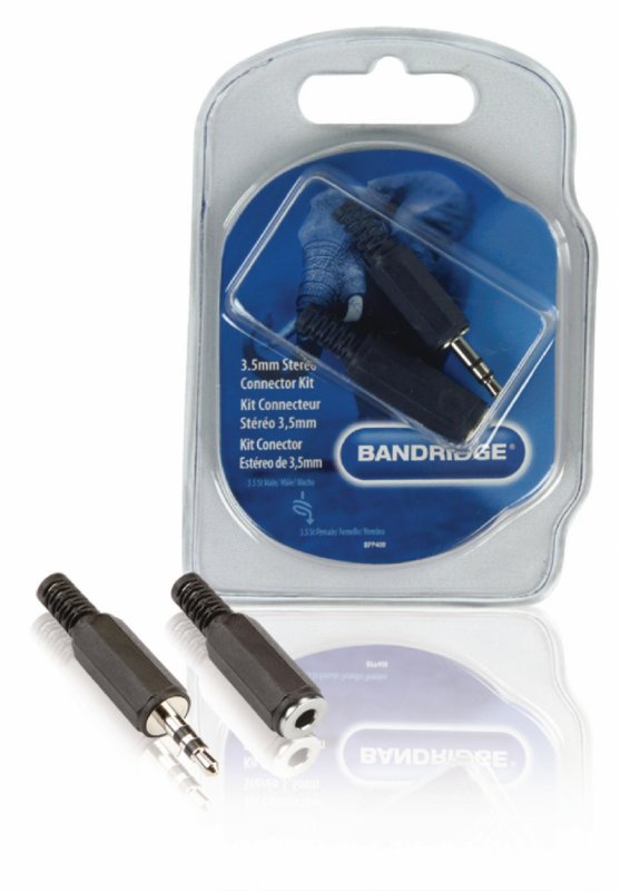 Audio Konektor 3.5 mm Černá BPP400 - obrázek produktu