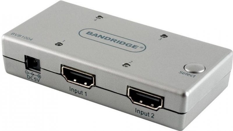 4-Port HDMI Přepínač Stříbrná (BVB1004) - obrázek produktu