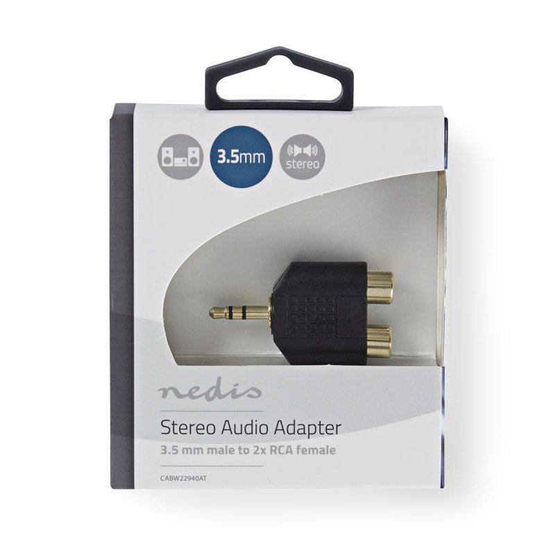 Stereo Audio Adaptér | 3,5 mm Zástrčka  CABW22940AT - obrázek č. 4
