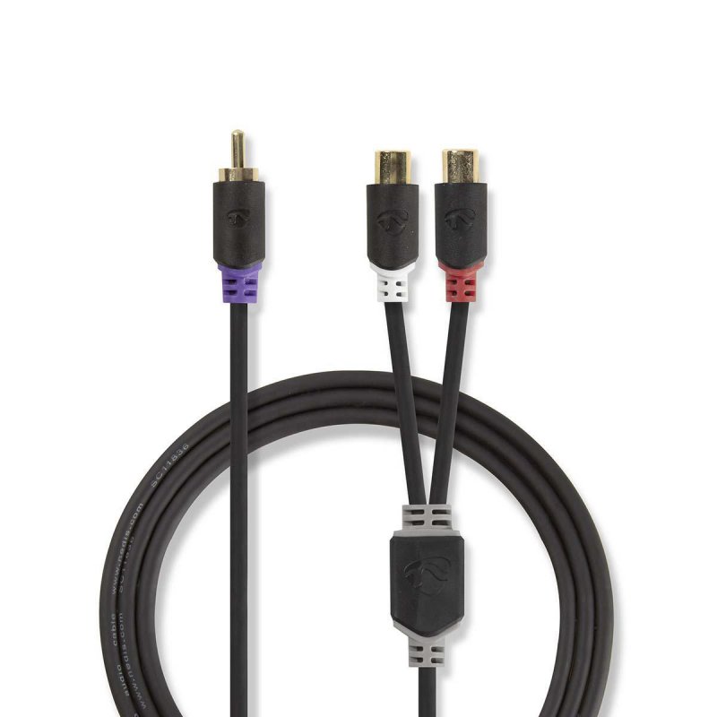 Kabel k Subwooferu | RCA Zástrčka  CABW24010AT02 - obrázek produktu