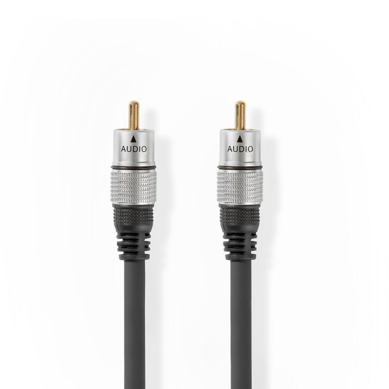 Audio kabel RCA - RCA pozlacený 1,5m - obrázek produktu