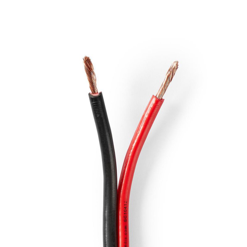 Repro kabel | 2x 2.50 mm² | CCA  CAGW2500BK1000 - obrázek produktu