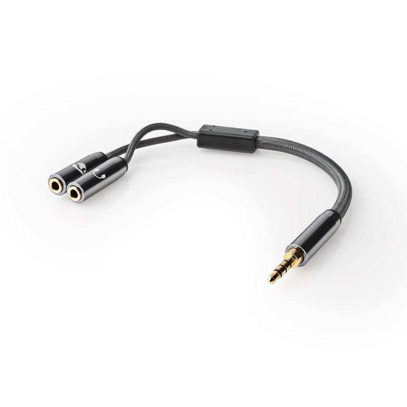 Stereo Audio Kabel | 3,5 mm Zástrčka  CATB22150GY02 - obrázek č. 5