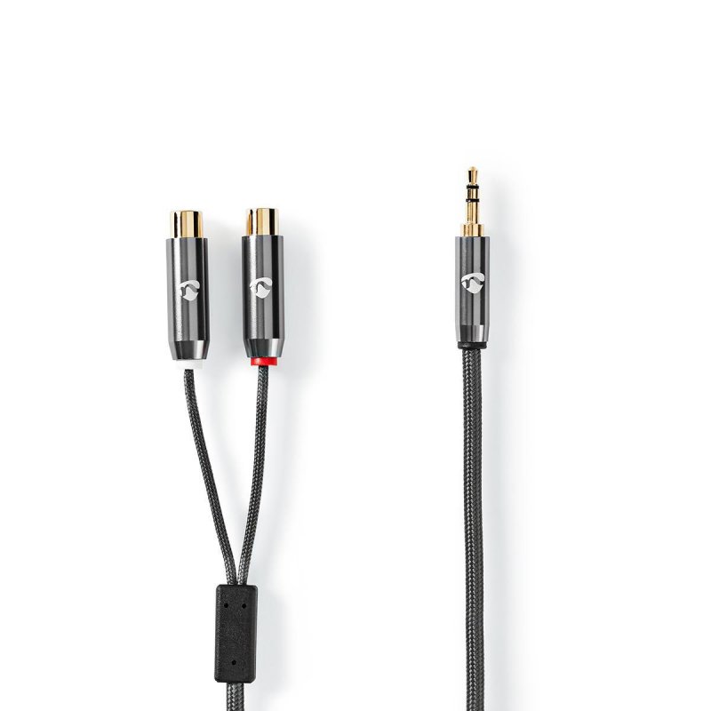 Stereo Audio Kabel | 3,5 mm Zástrčka  CATB22250GY02 - obrázek produktu