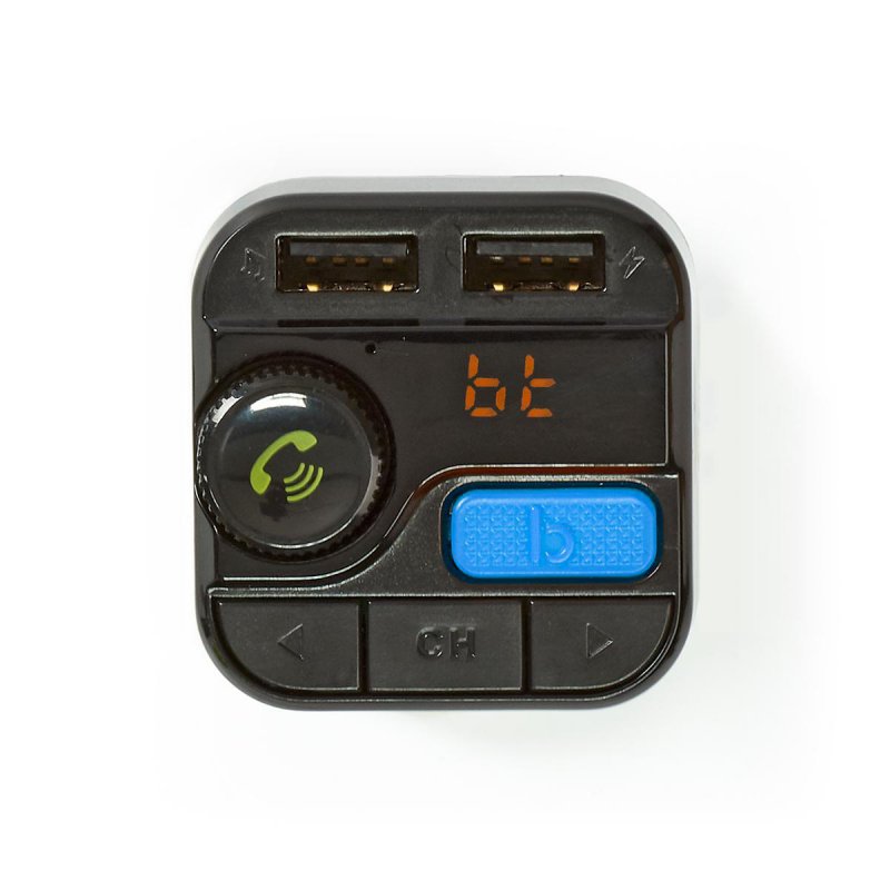 FM transmitter do auta | Pevný | Hands free volání | 0.8 " | LED obrazovka | Bluetooth® | 5.0 V DC / 1.0 A / 5.0 V DC / 2.4 A | - obrázek č. 8
