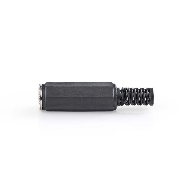 Audio konektor | Přímý | Zásuvka | Poniklované | Pájecí | Průměr vstupního kabelu: 4.5 mm | PVC | Černá | 25 ks | Plastový Sáček - obrázek produktu