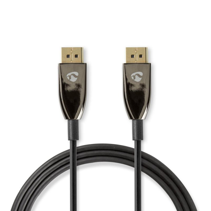 Active Optical DisplayPort kabel | DisplayPort 1.4 | DisplayPort Zástrčka | DisplayPort Zástrčka | 32.4 Gbps | 10.0 m | Kulatý | - obrázek produktu