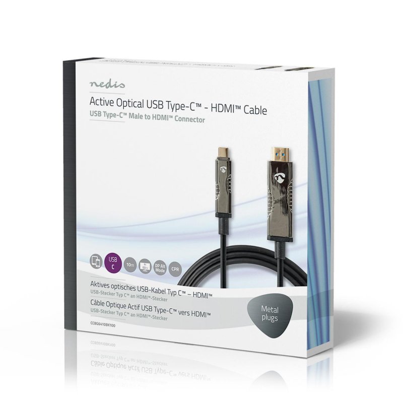 Active Optical USB kabel | USB-C™ Zástrčka  CCBG6410BK100 - obrázek č. 4