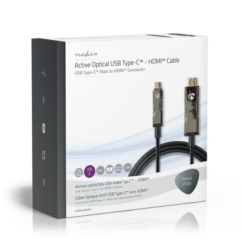 Active Optical USB kabel | USB-C™ Zástrčka  CCBG6410BK200 - obrázek č. 5