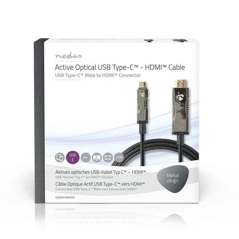 Active Optical USB kabel | USB-C™ Zástrčka  CCBG6410BK300 - obrázek č. 3