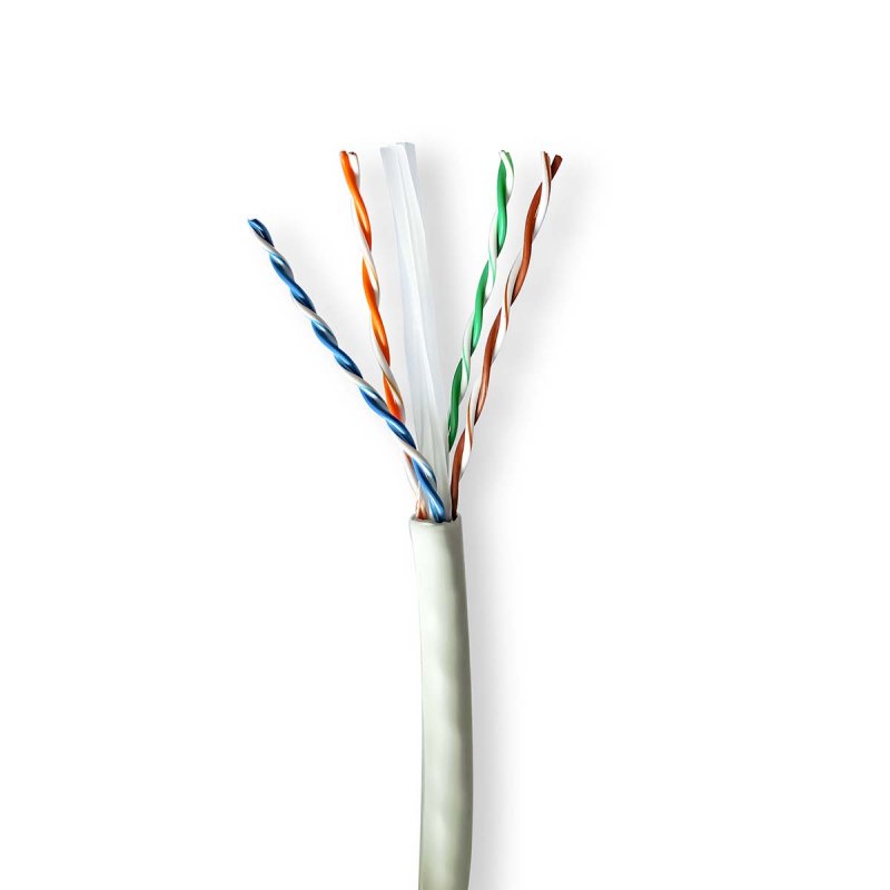 Síťový kabel Roll | CAT6a | Drát  CCBG8535GY305S - obrázek produktu