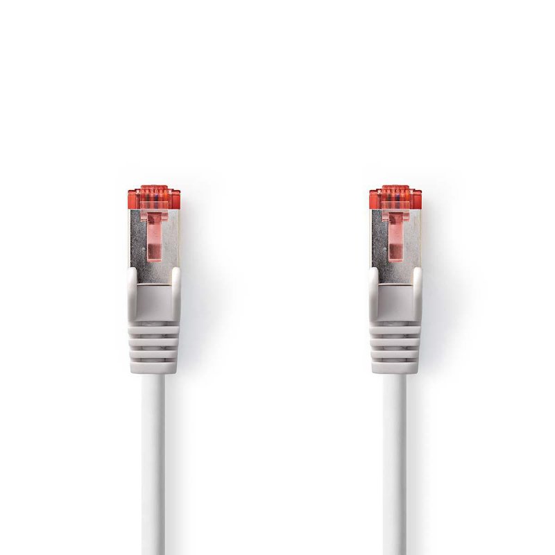 Cat 6 kabel | RJ45 Zástrčka | RJ45 Zástrčka | S / FTP | 0.25 m | Kulatý | LSZH | Šedá | Obálka - obrázek produktu