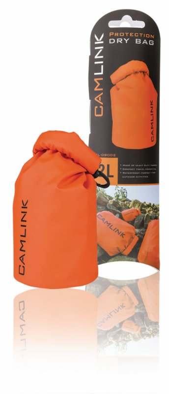 Outdoor Dry Bag Oranžová/Černá 2 l - obrázek produktu