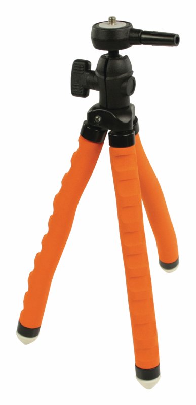 Flexibilní Stativ 27.5 cm 1 kg Černá/Oranžová - obrázek č. 2