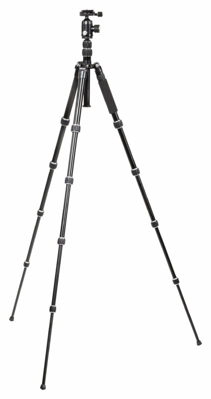 Premium Fotoaparát / Kamera Stativ Kulová Hlava 145 cm Černá - obrázek produktu