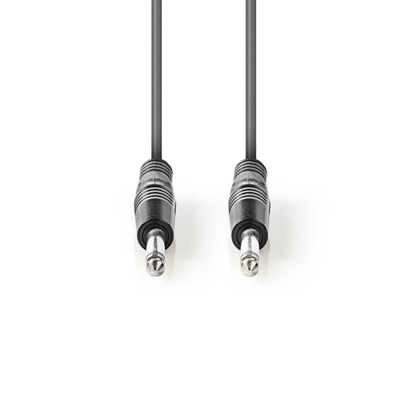 Mono audio kabel | Muž 6,35 mm | Muž 6,35 mm | Poniklované | 10.0 m | Kulatý | PVC - obrázek č. 1