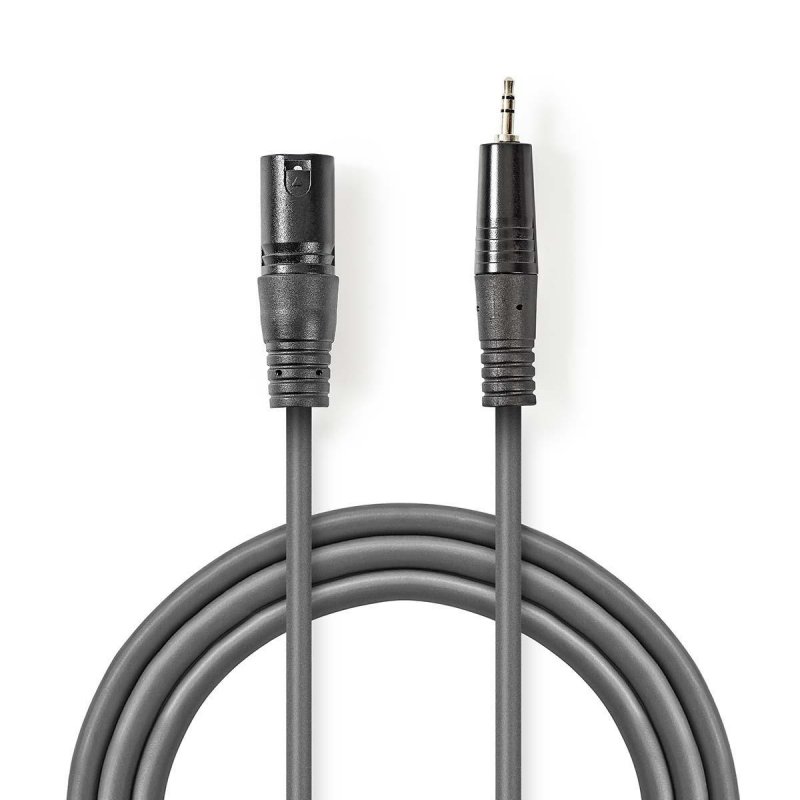 Vyvážený Audio kabel | XLR 3pinový Zástrčka  COTH15300GY30 - obrázek produktu