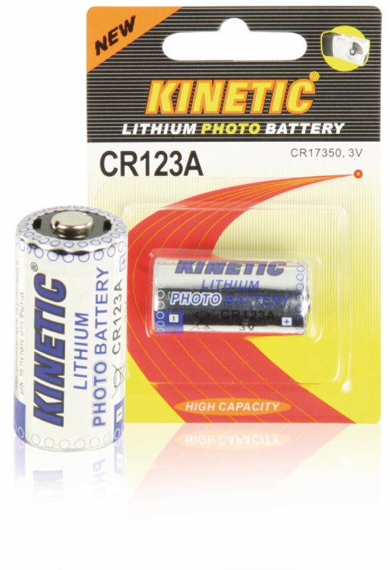 Lithiová Baterie CR123A 3 V 1-Blistr - obrázek produktu