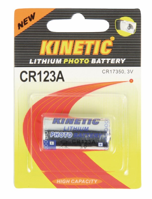 Lithiová Baterie CR123A 3 V 1-Blistr - obrázek č. 2
