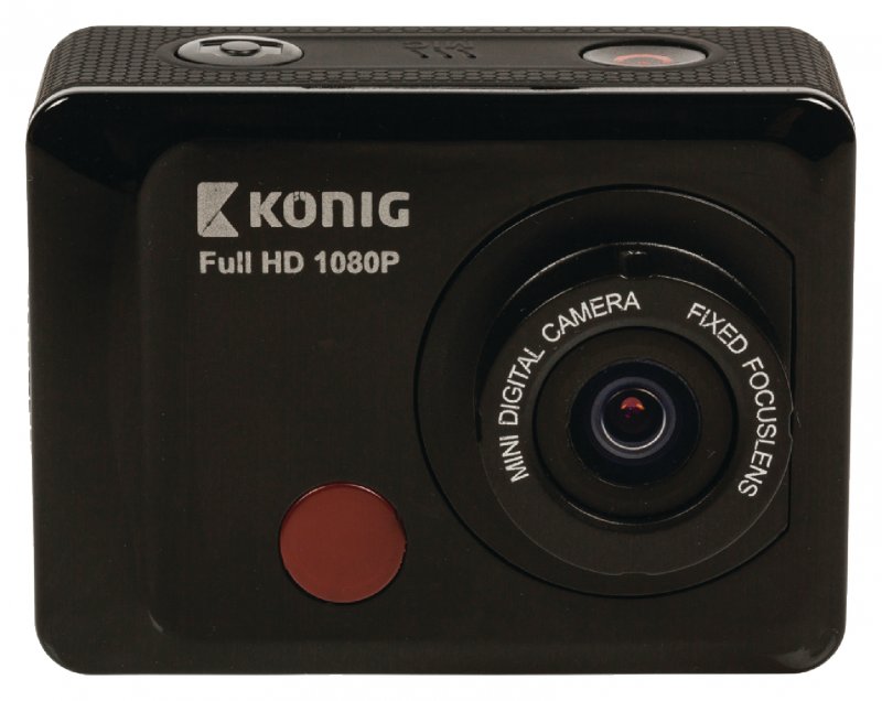 Akční Full HD kamera 1080p Vodotěsné Pouzdro Černá - obrázek č. 5