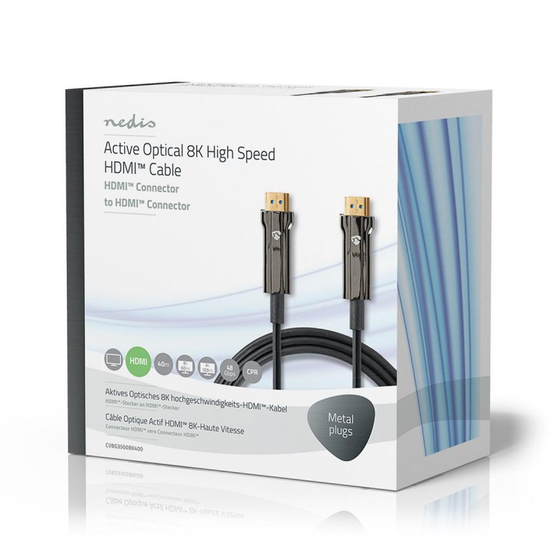 Aktivní Optický Ultra High Speed HDMI™ Kabel s Ethernetem  CVBG3500BK400 - obrázek č. 4